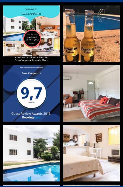 Apartamento Casa Campestre Cancún Exterior foto